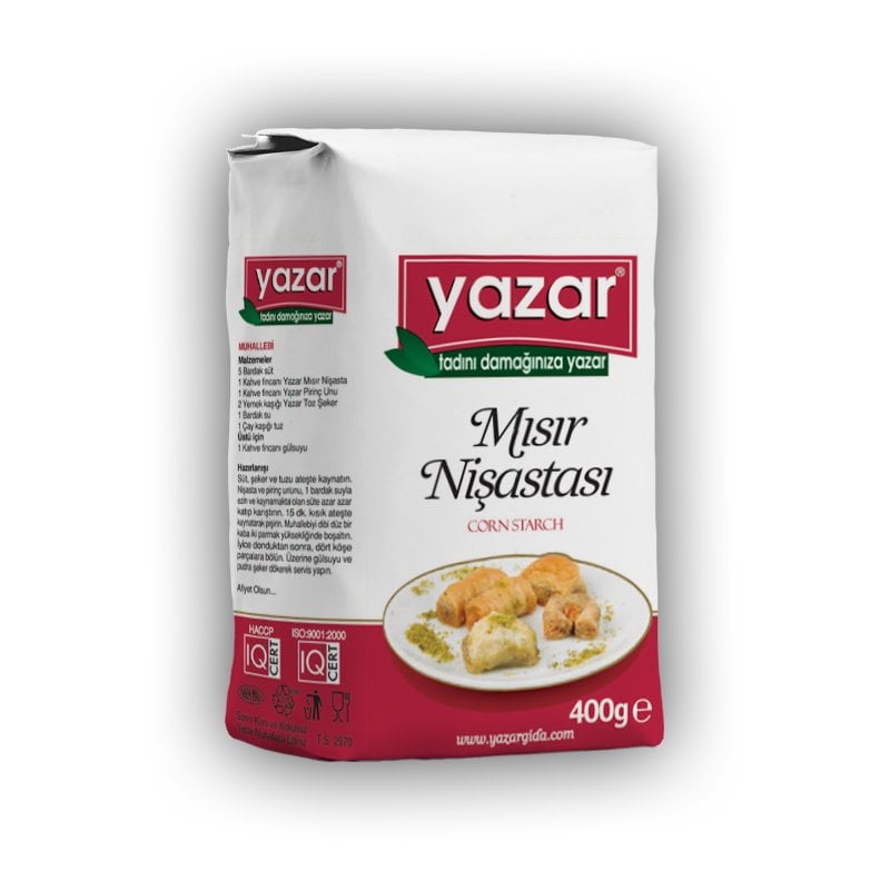 Yazar Mısır Nişastası 400 Gr x 20 Paket